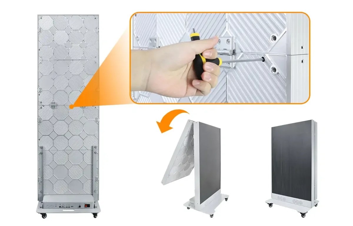Foldable Poster LED Display (FP Series)